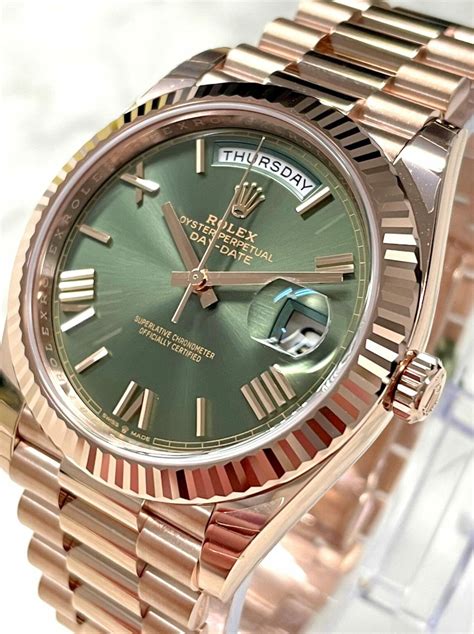 rolex rose gold damen|Rolex day date 40 228235.